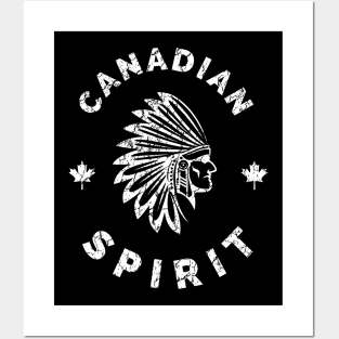 Native Canadian Spirit Vintage Canada Posters and Art